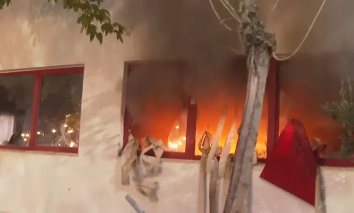 Protestuesit i vënë flakën Komisariatit Nr.3, rrezikohen të paraburgosurit te ‘Mine Peza’