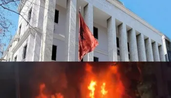 Protestuesit i vunë zjarrin, Gjykata e Lartë pezullon gjyqet: Do të kryhen vetëm ato urgjente, janë djegur edhe dosje