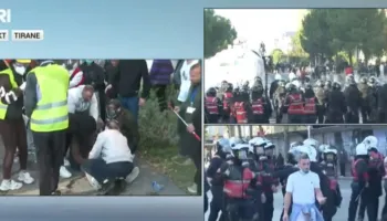Protestuesja humb ndjenjat nga dhuna dhe gazi i policisë