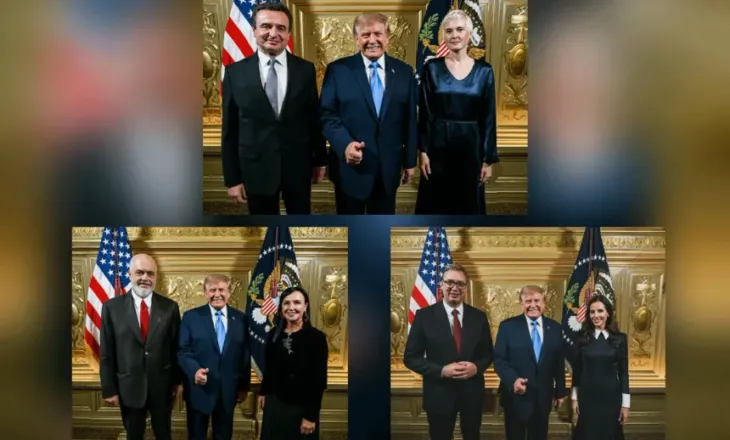 Pse Trump duket identik në fotot me Kurtin, Ramën e Vuçiçin: Çfarë fshihet pas pozës protokollare?