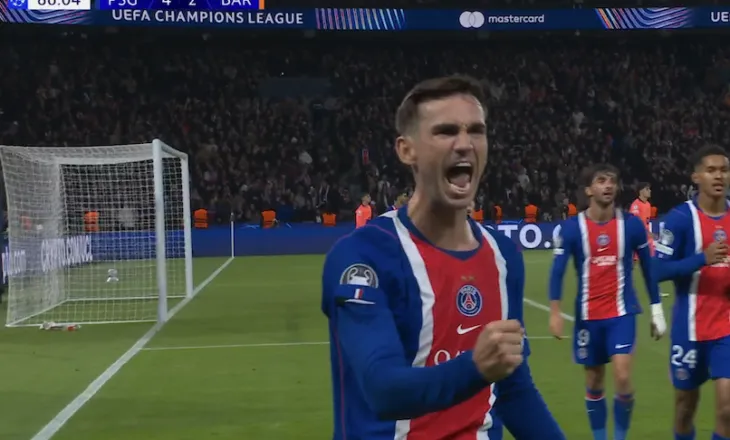 PSG shkatërron Barcelonën, spektakël me 6 gola në Champions League