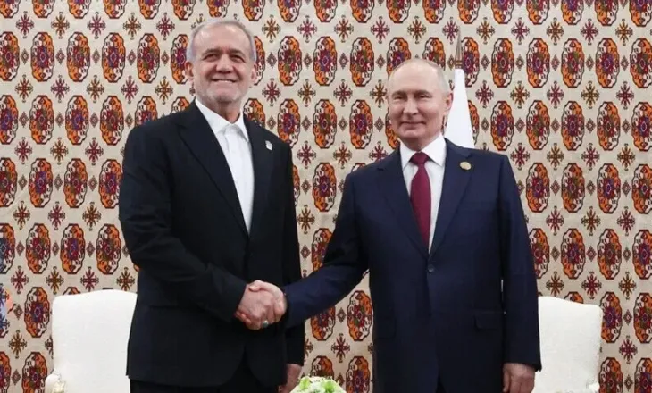 Putin – Pezeshkian diskutojnë zgjerimin e bashkëpunimit ekonomik dhe strategjik