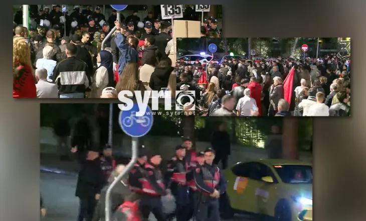 ‘Rama është në Kryeministri’/ Njofton aktivisti, protestuesit vendosen te hyrja, policia rrethon godinën