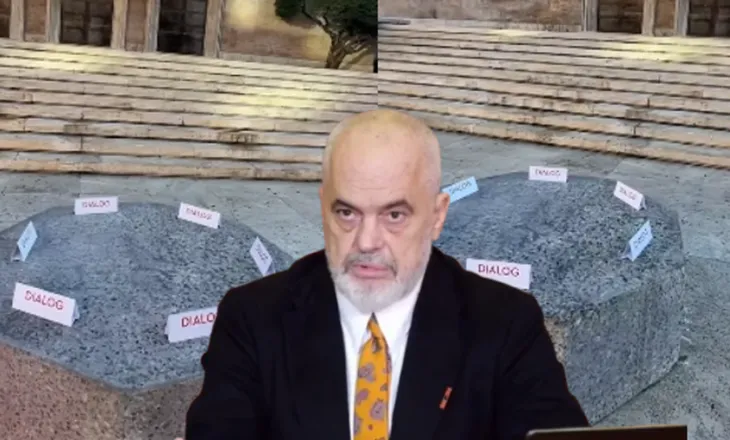 Rama ‘këmbëngul’ për dialog me protestuesit, ‘sofra’ e gurtë sërish para Kryeministrisë!