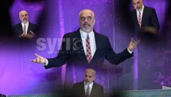 Rama në panik anulon mbledhjen e grupit parlamentar, studentët i shembën fasadën e propagandës