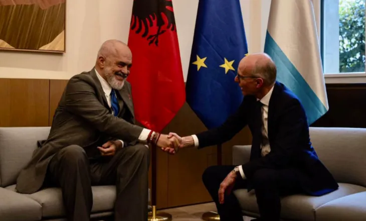Rama takohet me kryeministrin Luc Frieden: Nga marsi, Luksemburgu do të ketë fluturim direkt me Shqipërinë