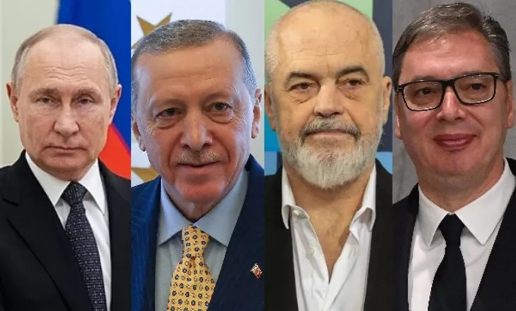 Raporti/ Rama arrin autokratët Putin, Erdogan dhe Vuçiç