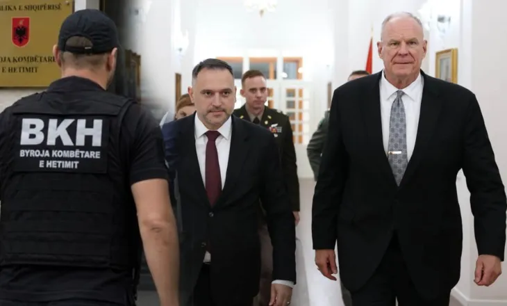 RASTËSI APO?/ SPAK zbarkoi te Ministria e Mbrojtjes për përgjimet e armëve, Ermal Nufi në zyrë me ambasadorin e ri amerikan