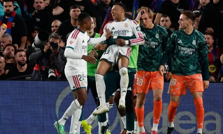 Reali fiton El Clasicon e parë ndaj Barcelonës, Mbappe shkëlqen me dopietë