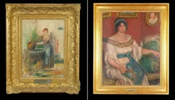 Rikthehen dy piktura të Renoir-it, një muaj pas vjedhjes nga muzeu në Francë