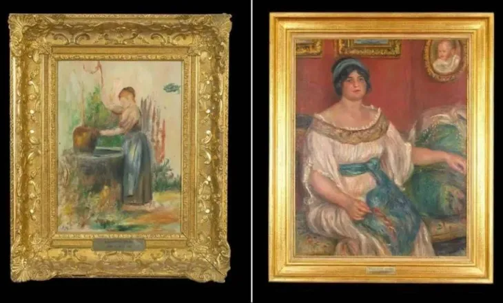Rikthehen dy piktura të Renoir-it, një muaj pas vjedhjes nga muzeu në Francë