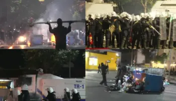 Rikthehen trazirat, flakët kalojnë te ”Rruga e Dibrës”. Policia ndjek këmba-këmbës protestuesit