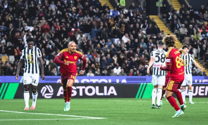 Roma me fitore spektakolare ndaj Udinese, lumë golash në Friuli (video)