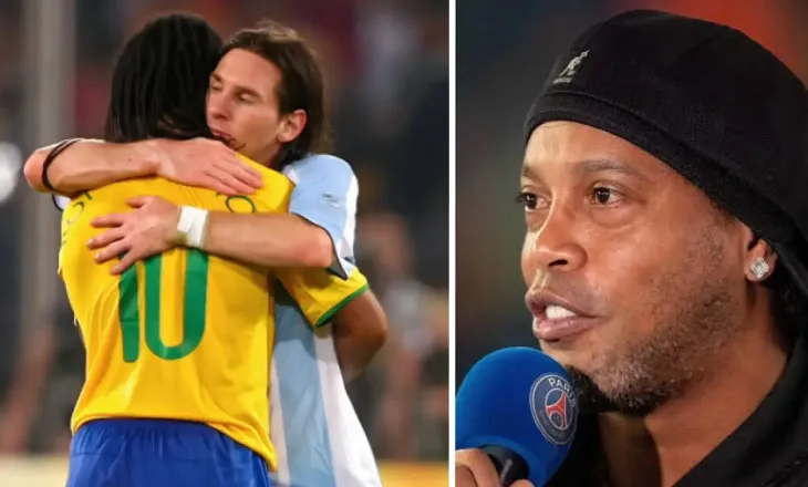 Ronaldinho “përulet” para Messit: Emri yt është gdhendur në histori, na bëre ta duam futbollin