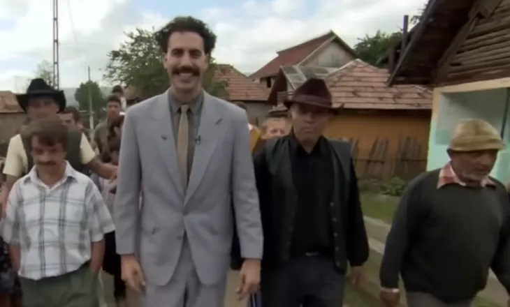 Sacha Baron Cohen i kërkon falje Kazakistanit për personazhin, Borati ishte menduar si shqiptar