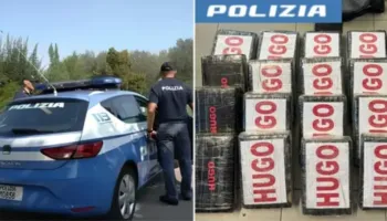 Sekuestrohen 25 kg kokainë me vlerë 10 mln euro/ Policia italiane arreston dy shqiptarë