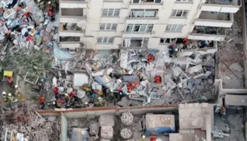 Shembet pjesërisht pallati 7-katësh në Stamboll, 8 persona nxirren të plagosur nga rrënojat –