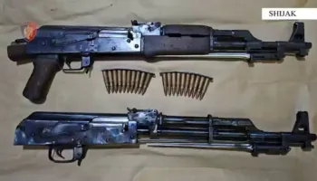 Shijak, arrestohet 32 vjeçari. Kapet me armë pa leje, sekuestrohen dy automatikët dhe mbi 32 mijë euro