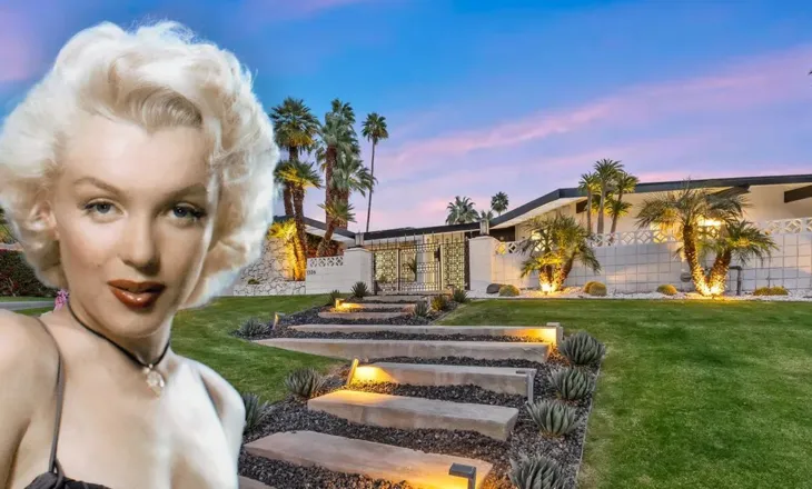 Shitet për 2.8 milionë dollarë shtëpia e Marilyn Monroe në Palm Springs