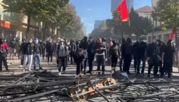 Shkatërrime në godina, Policia e Shtetit: Deri në 7 vite burg për dhunën dhe zjarrvënien gjatë protestës