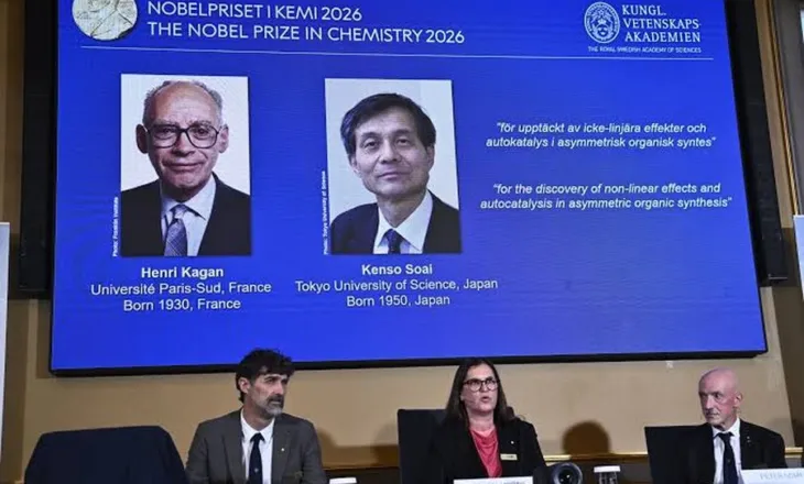 Shpallen fituesit e çmimit Nobel në Kimi për 2026, dy shkencëtarët zgjidhën misterin 100-vjeçar
