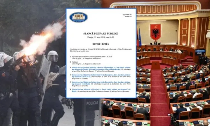 Shqipëria në valë protestash, Kuvendi mblidhet ditën e enjte! Zbardhet rendi i ditës, interpelancë edhe me ministrin Demo!