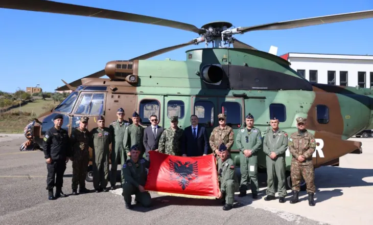Shqipëria nis kontingjentin e parë të helikopterëve në misionin KFOR në Kosovë, Nufi: Angazhimi ynë mbetet i palëkundur