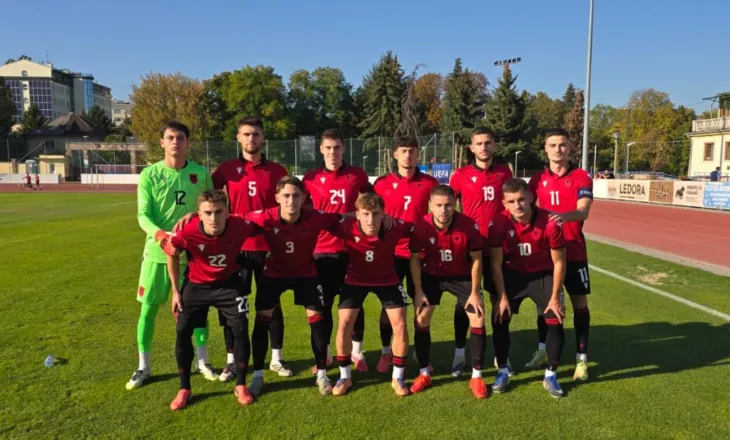 Shqipëria U-21 barazon ndaj Ukrainës, Dodaj dhe Maksuti autorët e golave për kuqezinjtë