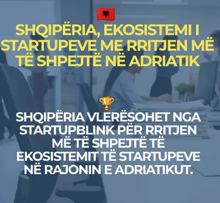 Shqipëria vlerësohet si ekosistemi i startupeve me rritjen më të shpejtë në Adriatik