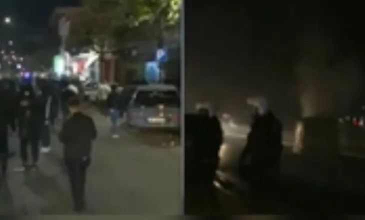 SKANDAL i paprecedente/ Policia e Edi Ramës rrethon selinë e PD, e mbush me gaz lotësjellës