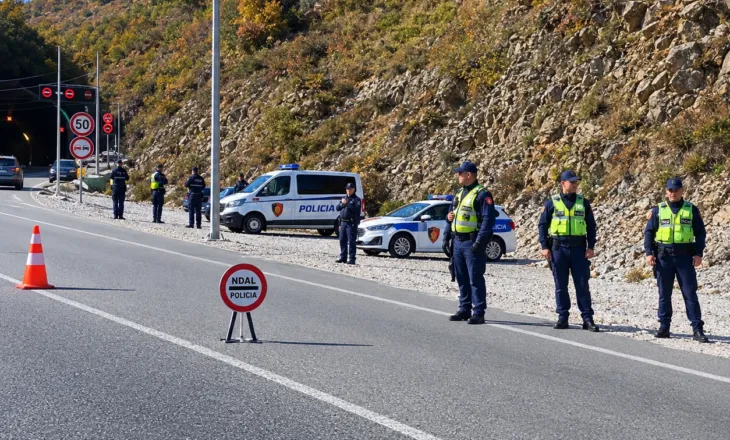 Sot protestë kombëtare/ Policia bën postbllok pranë tunelit të Murrizit, kontrolle ndaj automjeteve në Rrugën e Arbrit