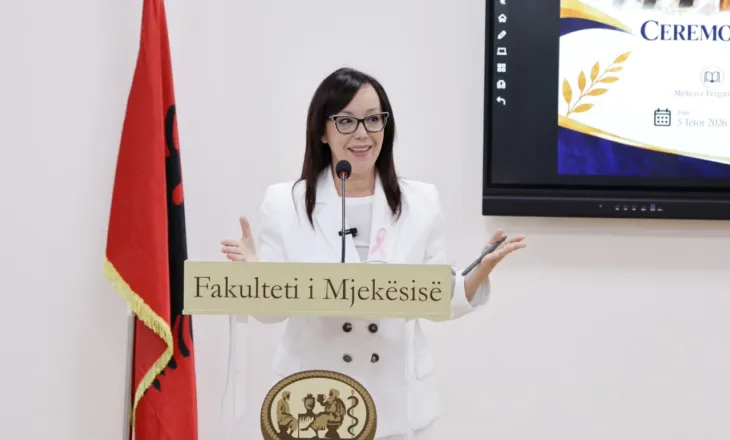 Spahiu mesazh studentëve të Mjekësisë: Teknologjinë në duar, shkencën në mendje dhe njeriun në qendër
