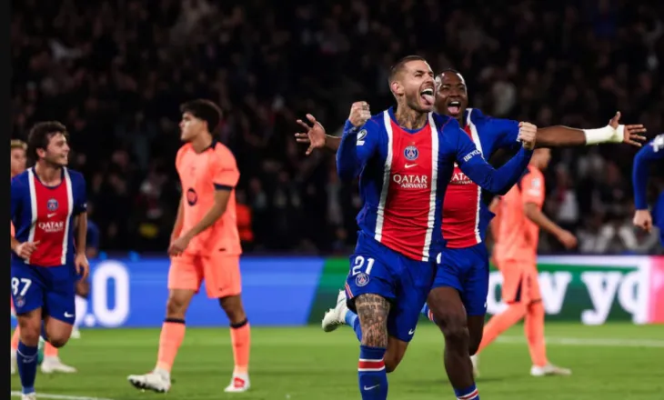 Spektakël në Paris, Barcelona pëson humbjen e parë për këtë sezon. Roma, Napoli, Liverpool dhe City nuk zhëgnjejnë në shtëpi