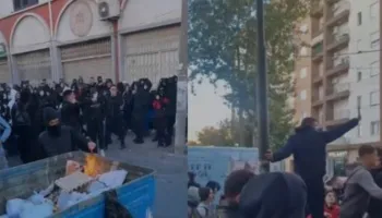 Studentë dhe gjimnazistë pushtojnë Tiranën, thyejnë xhamat e Ministrisë së Infrastrukturës