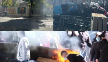 Studentët në revoltë, Policia përdor gaz lotsjellës dhe shoqëron disa të rinj. PD: Dorëheqja e Ramës, zgjidhja e vetme