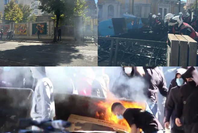 Studentët në revoltë, Policia përdor gaz lotsjellës dhe shoqëron disa të rinj. PD: Dorëheqja e Ramës, zgjidhja e vetme