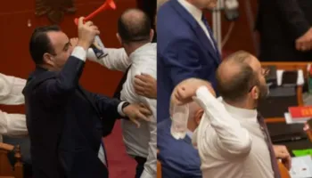 Sulmuan me ujë e vezë drejt Ramës gjatë votimit për Territorialen në Kuvend, grupi i PS kërkon përjashtimin e Bardhit dhe Balliut me 60 ditë (FOTO)