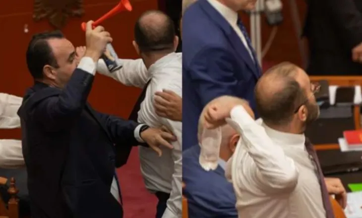 Sulmuan me ujë e vezë drejt Ramës gjatë votimit për Territorialen në Kuvend, grupi i PS kërkon përjashtimin e Bardhit dhe Balliut me 60 ditë (FOTO)