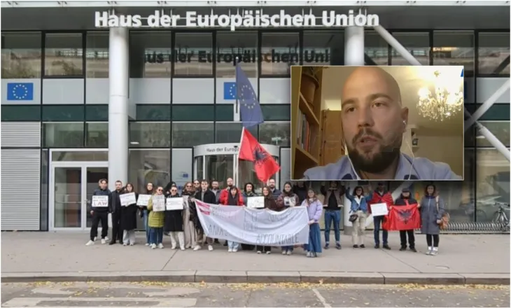 Takimi me kancelarin austriak, aktivisti Etrid Zifla: I kërkuam të bëhet zëri i protestuesve shqiptarë në BE! Dorëzuam dosje me video dhe foto të dhunës policore