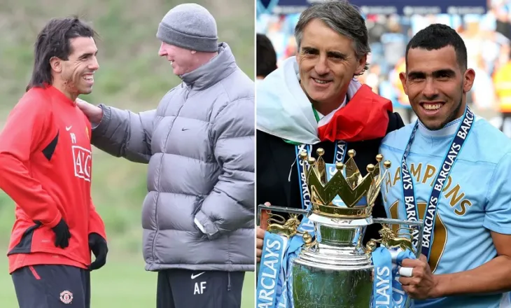 Tevez zbulon arsyen e kalimit nga United te City: Ferguson më mashtroi, nuk e mbajti fjalën