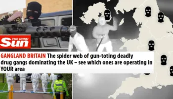 “The Sun” trondit Britaninë: Aleancë e bandave shqiptare, policia në alarm