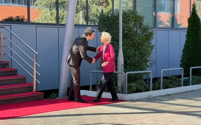 Turi i kreut të KE në Ballkan, Albin Kurti takohet me Ursula von der Leyen!