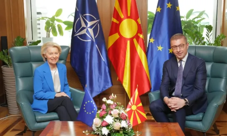 Turi në Ballkanin Perëndimor, Von der Leyen nga Shkupi: Vetëm një hap e ndan Maqedoninë e Veriut nga negociatat me BE-në
