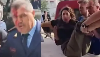 U godit në kokë gjatë protestës, efektivi i policisë përfundon operacionin me sukses