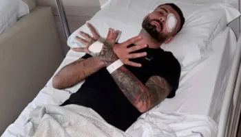 U plagos në sy gjatë protestës, Erjon Vishkulli reagon pas operacionit në Itali: Zoti do të krijojë lehtësim pas vështirësive!