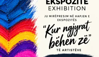 Ulpiana Art Center mirëpret ekspozitën “Kur ngjyrat bëhen zë”