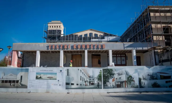 Vazhdon restaurimi i Teatrit Kombëtar, investimi tejkalon 7 milionë euro