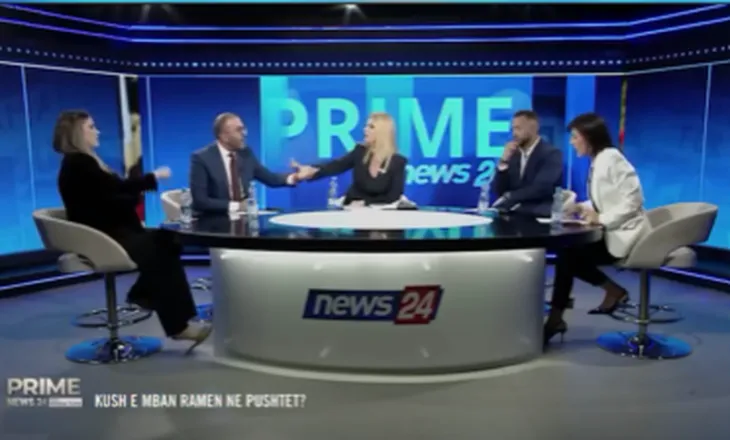 VIDEO / “Balluku ju zhveshi në Fier, ju la me gjysmë mandati”, gazetarja përplaset me Bardhin LIVE në emision