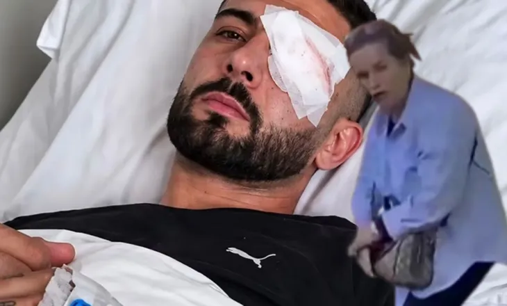 VIDEO/ Çfarë po ndodh në spitalin ku ndodhet Erjoni? Një grua po survejon hyrje-daljet