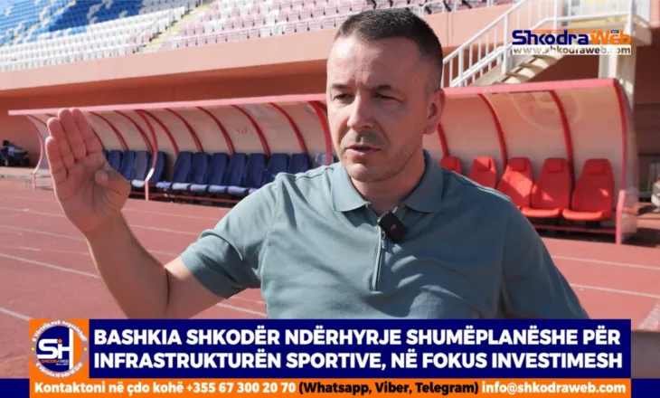 VIDEO – Infrastruktura sportive në fokusin e Bashkisë Shkodër, investime për disa sporte kuqeblu…